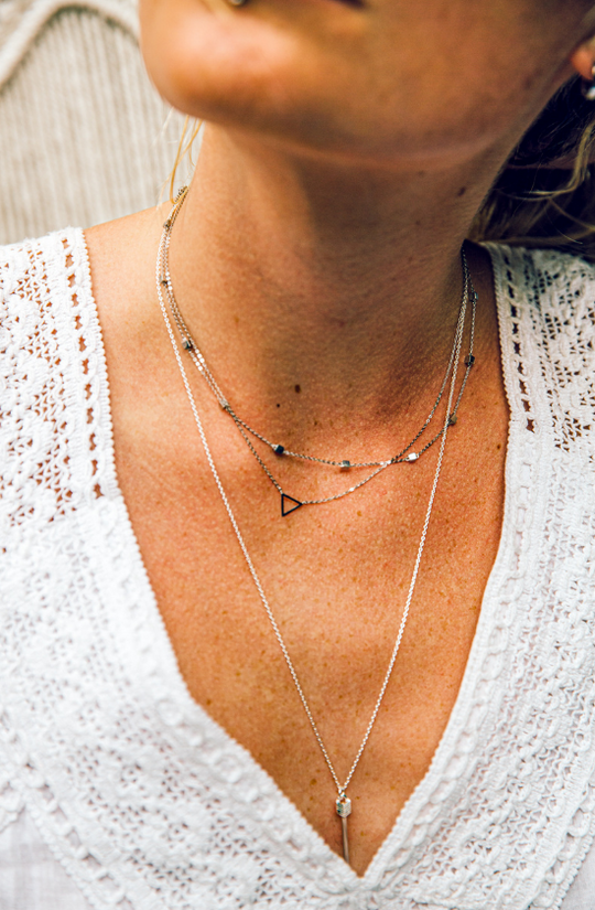 The Ultimate Guide To Layering Necklaces - ZuZu Jewellery 