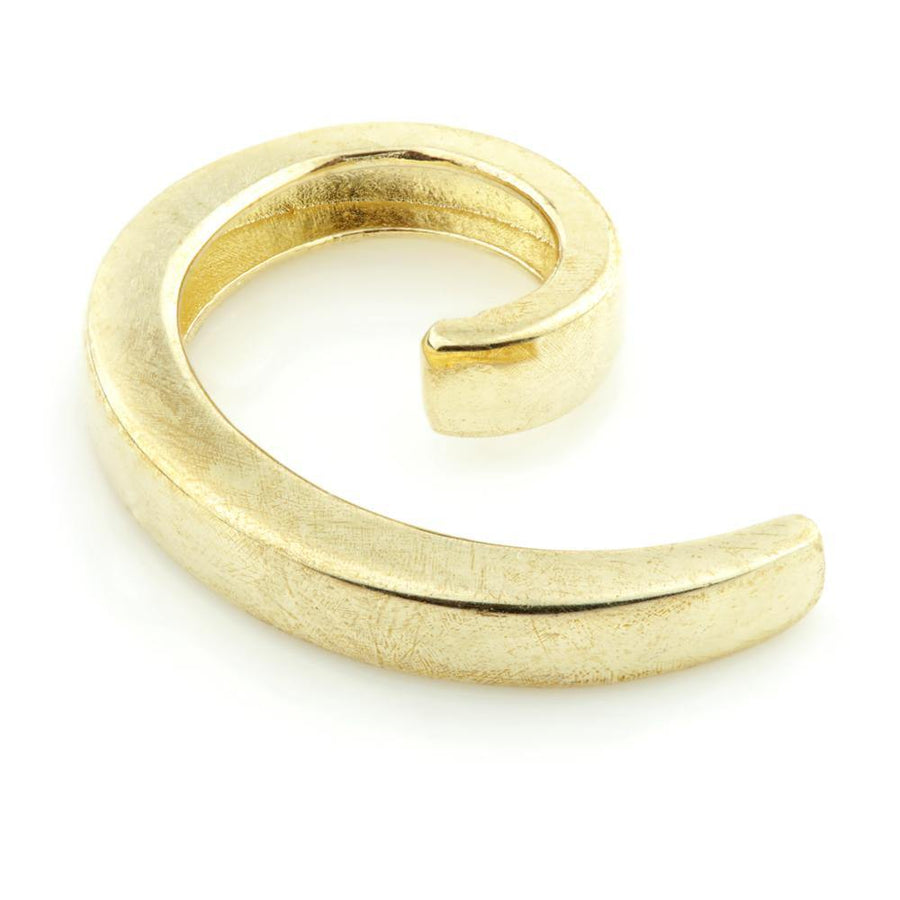 9ct Gold Spiral Ear Cuff - Conch Ring - ZuZu Jewellery