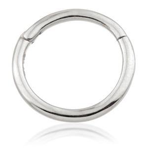 18ct Gold Plain Segment Hinge Ring (1mm) - ZuZu Jewellery