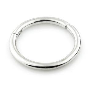 9ct Gold Plain Segment Hinge Ring (1mm) - ZuZu Jewellery
