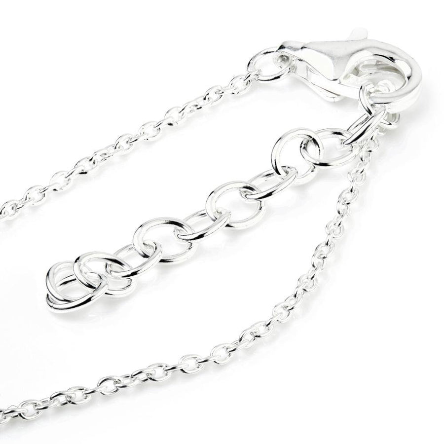 Sterling Silver Love - Joy - Peace Pendant Necklace - ZuZu Jewellery