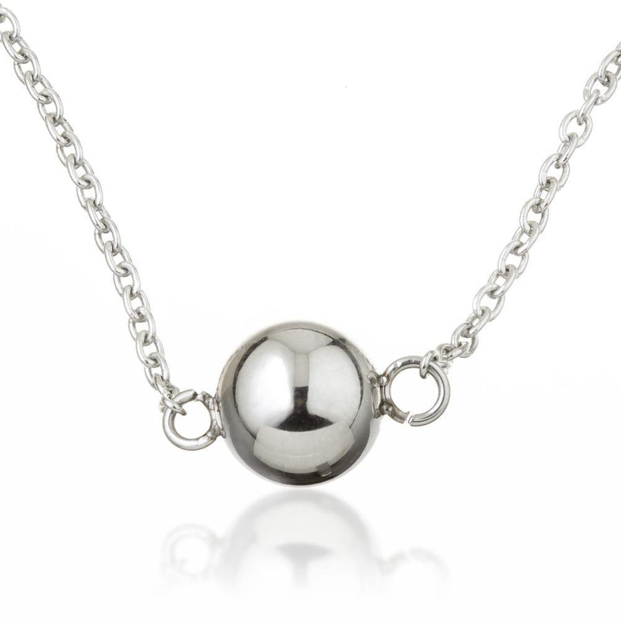 Steel Orb Choker Necklace - ZuZu Jewellery