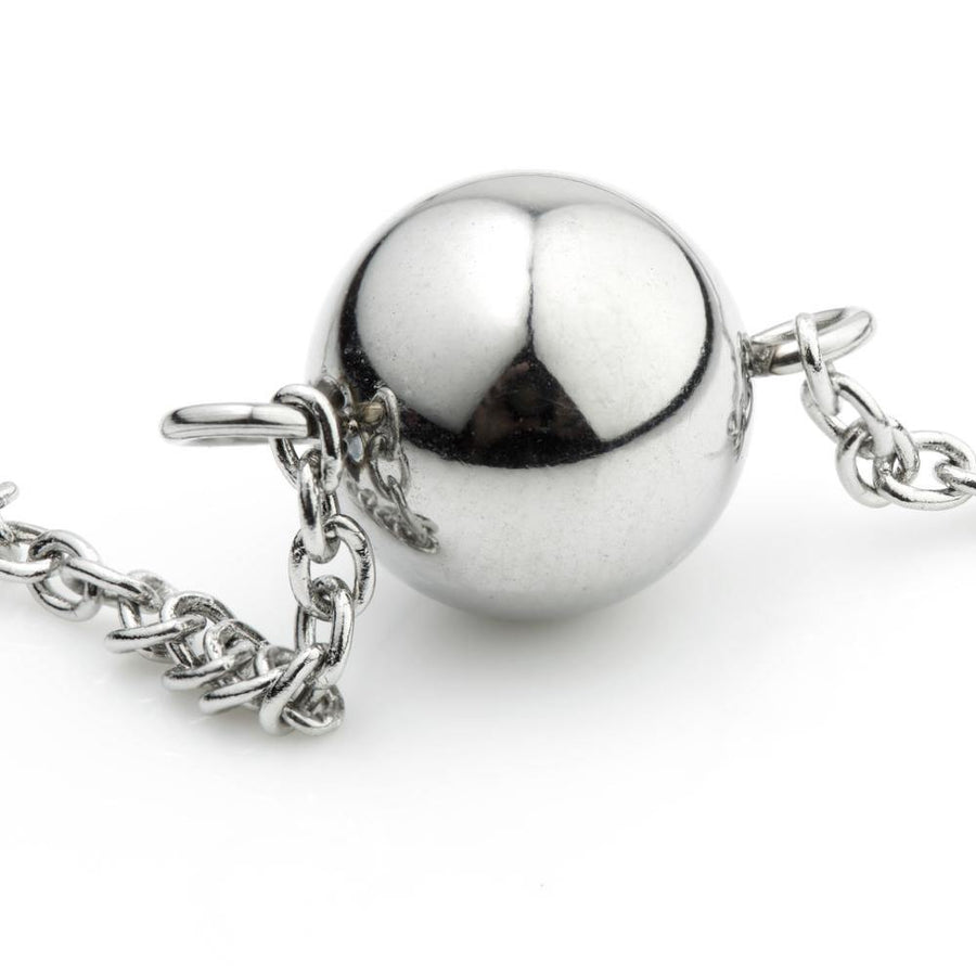 Steel Orb Choker Necklace - ZuZu Jewellery