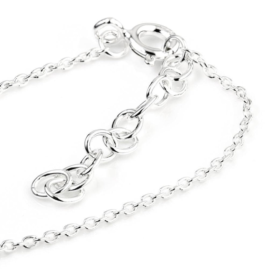 Sterling Silver Crystal Infinity Choker Necklace - ZuZu Jewellery