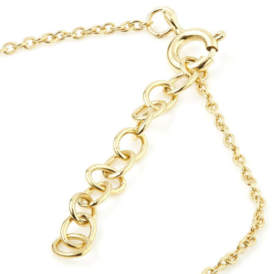 Gold Double Star Pendant Necklace - ZuZu Jewellery