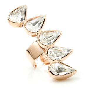 Rose Gold Multiple Tear Ear Cuff - ZuZu Jewellery