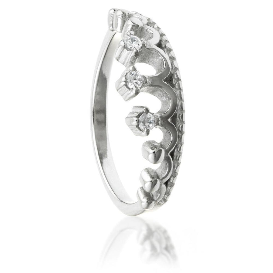Jewel Princess Tiara Ring - ZuZu Jewellery