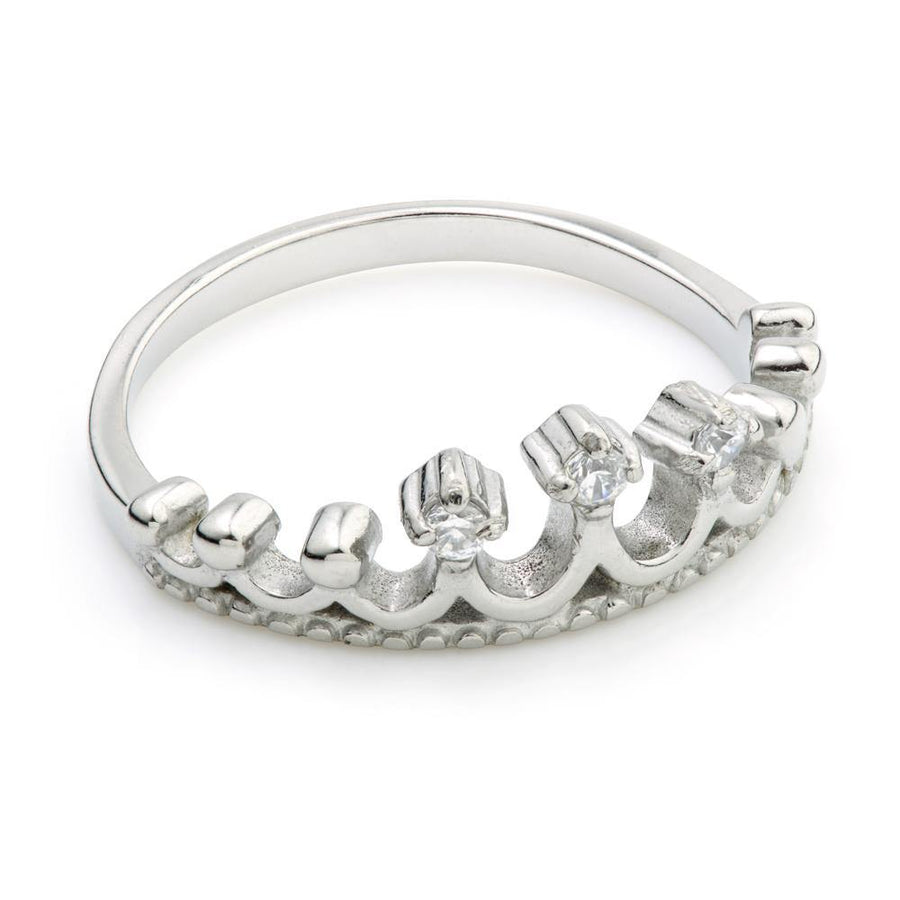 Jewel Princess Tiara Ring - ZuZu Jewellery