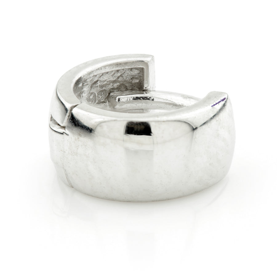 Sterling Silver Mini Cartilage Huggie Earrings - ZuZu Jewellery