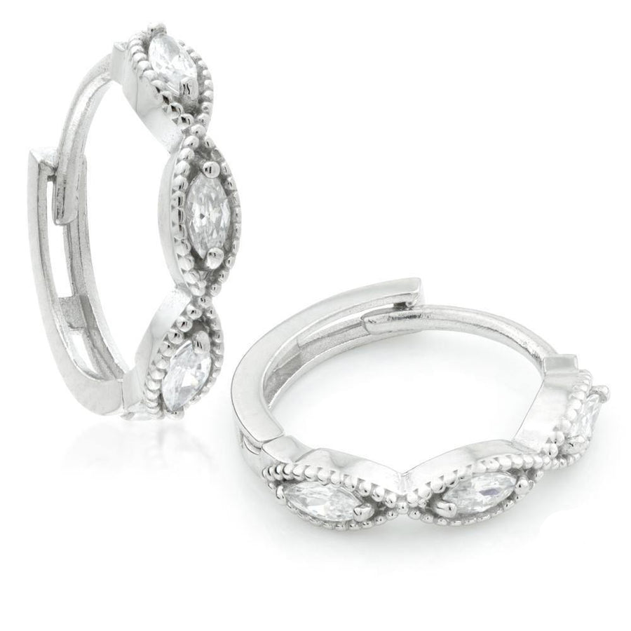 Milgrain marquise sales