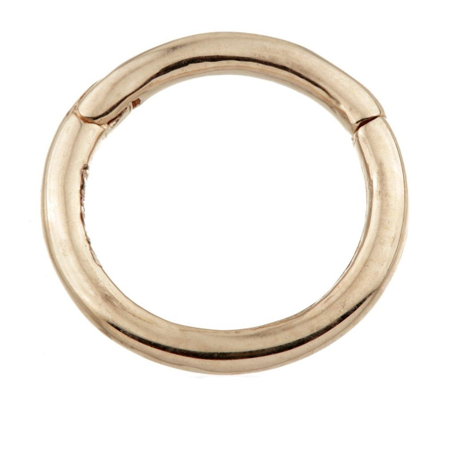 9ct Gold Plain Segment Hinge Ring (1.2mm) - ZuZu Jewellery