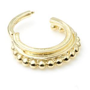 9ct gold daith best sale ring